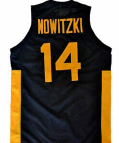 Dirk Nowitzki #14 Team Deutschland Germany Basketball Jersey Black