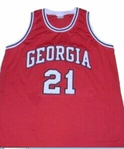 Dominique Wilkins College Basketball Jersey Red