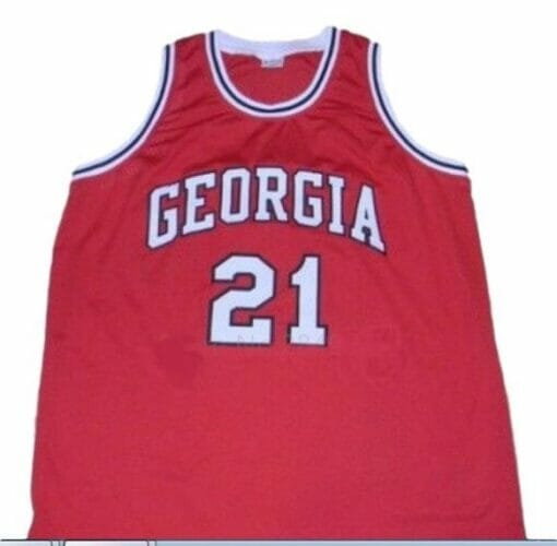 Dominique Wilkins College Basketball Jersey Red