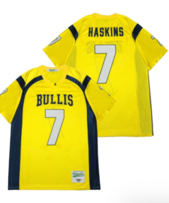 Dwayne Haskins #7 Bullis High School Football Jersey Yellow
