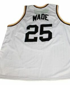 Dwyane Wade #25 Richards High School Basketball Jersey White