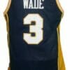 Dwyane Wade #3 College Basketball Jersey Navy Blue 6 Dwyane Wade #3 College Basketball Jersey Navy Blue