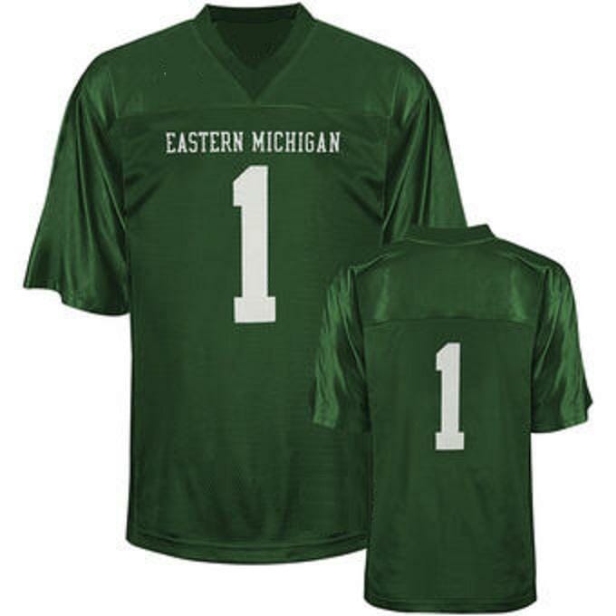 Eastern Michigan Custom Jersey Name and Number NCAA College Football 1 Eastern Michigan Custom Jersey Name and Number NCAA College Football