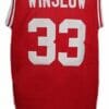 Eddie Winslow Vanderbilt Family Matters Basketball Jersey Red