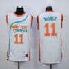 Flint Tropics #11 Monix Basketball Jersey White 4 Flint Tropics 11 Monix Basketball Jersey White