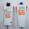 Flint Tropics 55 Vakidis Basketball Jersey White