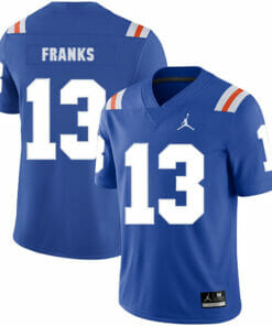 Florida Gators #13 Feleipe Franks College Football Jersey Blue