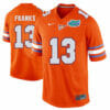 Florida Gators #13 Feleipe Franks College Football Jersey Orange Stitched 6 Florida Gators #13 Feleipe Franks College Football Jersey Orange Stitched