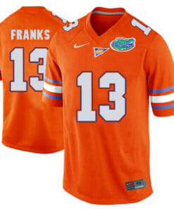 Florida Gators #13 Feleipe Franks College Football Jersey Orange Stitched