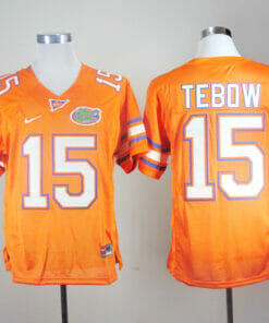 Florida Gators #15 Tim Tebow College Football Jersey Orange