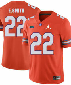 Florida Gators #22 Emmitt Smith College Football Jersey Orange Logo Patch