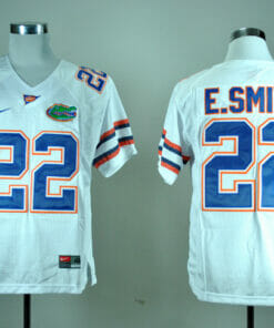 Florida Gators #22 Emmitt Smith College Football Jersey White