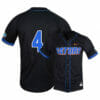 Florida Gators 4 Jud Fabian Black College Baseball Jersey