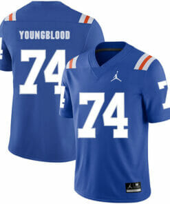 Florida Gators #74 Jack Youngblood NCAA Football Jersey Blue