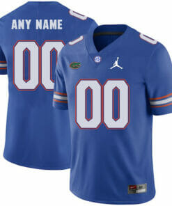 Florida Gators Football Jersey Custom Name Number NCAA Blue 2018