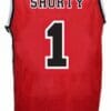 Fredo Starr Shorty #1 Sunset Park Basketball Jersey Red