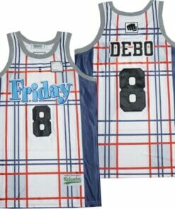 Friday #8 Debo Movie Basketball Jersey