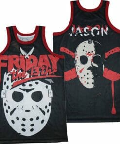 Friday The 13th Jason Voorhees Basketball Jersey