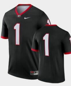 Georgia Bulldogs #1 Black Legend Alternate Jersey