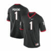 Georgia Bulldogs #1 George Pickens College Football Jersey Limited Black