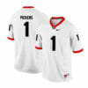 Georgia Bulldogs #1 George Pickens College Football Jersey Limited White