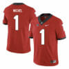 Georgia Bulldogs #1 Sony Michel NCAA College Football Jersey Red 7 Georgia Bulldogs #1 Sony Michel NCAA College Football Jersey Red