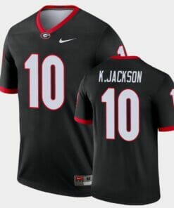 Georgia Bulldogs #10 Kearis Jackson Black Legend Alternate Jersey