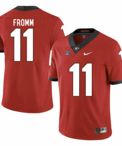 Georgia Bulldogs #11 Jake Fromm College Football Jersey Red