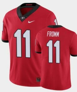 Georgia Bulldogs #11 Jake Fromm Red Limited Jersey
