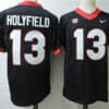 Georgia Bulldogs #13 Holyfield College Football Jersey