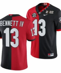 Stetson Bennett Jersey Georgia Bulldogs #13 2022 National Championship Black