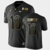 Georgia Bulldogs #13 Bennett Jersey Black 2021 National Champions Golden