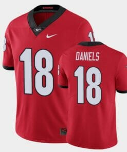 Georgia Bulldogs #18 JT Daniels Red Limited Jersey