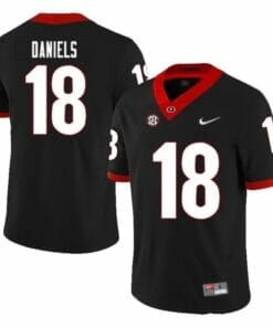 Georgia Bulldogs #18 Jt Daniels NCAA College Football Jersey Black