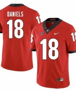 Georgia Bulldogs #18 Jt Daniels NCAA College Football Jersey Red