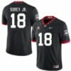 Georgia Bulldogs #18 Xavian Sorey Jr. Game College Football Jersey Black