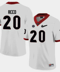 Georgia Bulldogs #20 J.R. Reed College Football Jersey Limited White