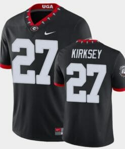 Georgia Bulldogs #27 Austin Kirksey Black College Football Alternate Game Jersey