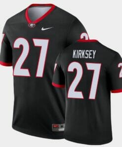 Georgia Bulldogs #27 Austin Kirksey Black Legend Alternate Jersey