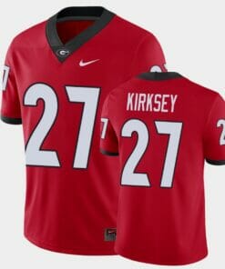 Georgia Bulldogs #27 Austin Kirksey Red College Football Alumni Player Jersey