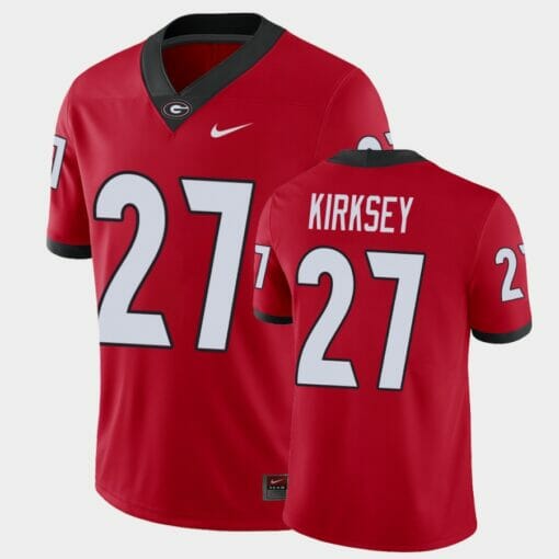 Georgia Bulldogs #27 Austin Kirksey Red College Football Alumni Player Jersey