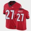 Georgia Bulldogs #27 Austin Kirksey Red Limited Jersey