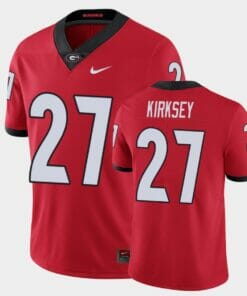 Georgia Bulldogs #27 Austin Kirksey Red Limited Jersey