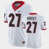 Georgia Bulldogs #27 Austin Kirksey White Game College Football Jersey