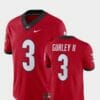 Georgia Bulldogs #3 Todd Gurley II Alumni Football Game Player Red Jersey