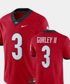 Georgia Bulldogs #3 Todd Gurley II Alumni Football Game Player Red Jersey