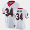 Georgia Bulldogs #34 Herchel Walker White NCAA College Football Jersey