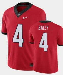 Georgia Bulldogs #4 Champ Bailey Red Limited Jersey