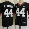 Georgia Bulldogs #44 Travon Walker NCAA Football Jersey Black 7 Georgia Bulldogs #44 Travon Walker NCAA Football Jersey Black