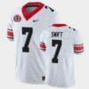 Georgia Bulldogs #7 DAndre Swift College Football 40th Anniversary Alternate Jersey